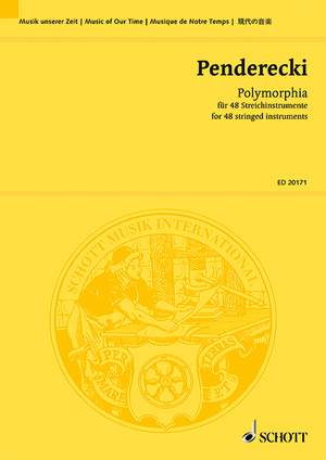 Penderecki, Krzysztof: Polymorphia