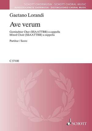Lorandi, Gaetano: Ave verum