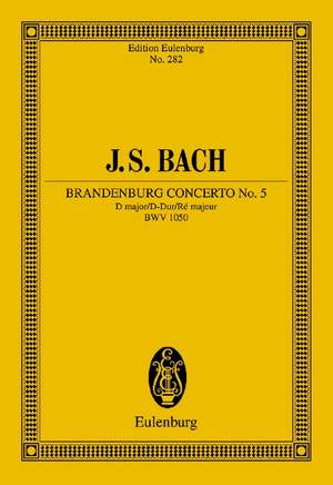 Bach, Johann Sebastian: Brandenburg Concerto No. 5 D major BWV 1050