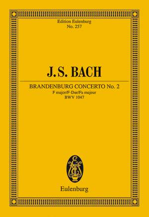 Bach, Johann Sebastian: Brandenburg Concerto No. 2 F major BWV 1047