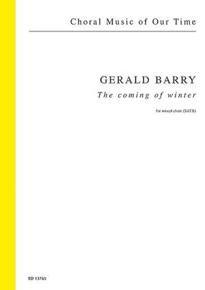 Barry, Gerald: The coming of winter