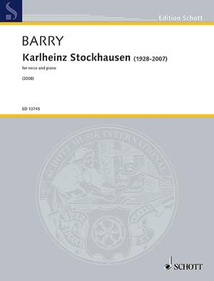 Barry, Gerald: Karlheinz Stockhausen (1928-2007)