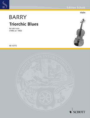 Barry, Gerald: Triorchic Blues