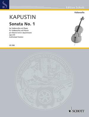 Kapustin, Nikolai: Sonata No. 1 op. 63