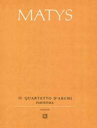 Matys, Jirí: String quartet No. 2