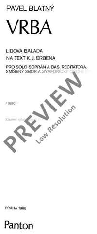 Blatný, Pavel: Die Weide