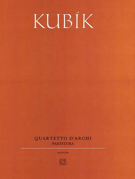 Kubik, Ladislav: String Quartet