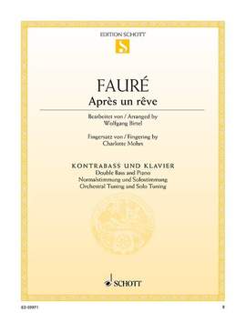 Fauré, Gabriel: Après un rêve op. 7/1