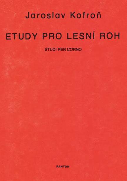 Kofron, Jaroslav: Studies