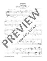 Goehr, Alexander: Variations op. 93 Product Image