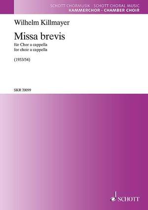 Killmayer, Wilhelm: Missa brevis