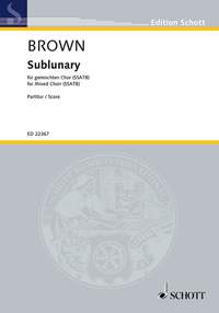 Brown, Matthew: Sublunary
