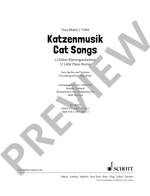 Mohrs, Vera: Cat Songs Product Image
