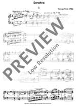 Perle, George: Sonatina Product Image