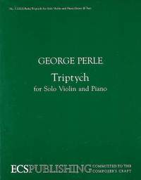Perle, George: Triptych