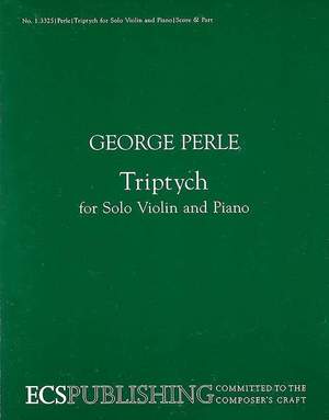 Perle, George: Triptych