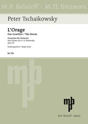 Tchaikovsky, Peter Iljitsch: L'Orage (The Storm) op. 76