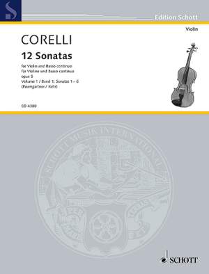 Corelli, Arcangelo: Sonata I op. 5