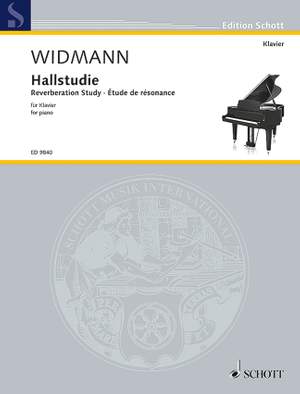 Widmann, Joerg: Reverberation Study