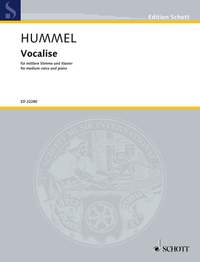 Hummel, Bertold: Vocalise