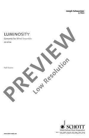 Schwantner, Joseph: Luminosity