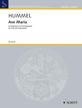 Hummel, Bertold: Ave Maria