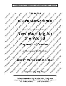 Schwantner, Joseph: New Morning for the World