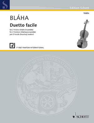 Bláha, Ivo: Duetto facile