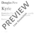 Pew, Douglas: Kyrie Product Image