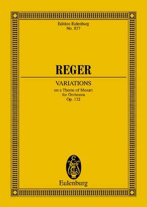 Reger, Max: Variations and Fugue op. 132