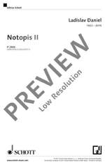 Daniel, Ladislav: Notopis II Product Image