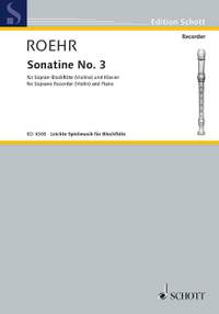 Roehr, Walter: Sonatine No. 3