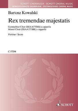 Kowalski, Bartosz: Rex tremendae majestatis