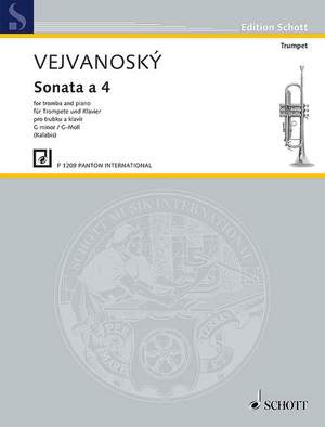 Vejvanovsky, Pavel Josef: Sonata a 4 Gmin