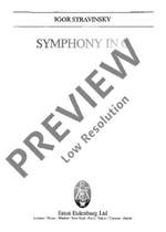 Stravinsky, Igor: Symphony in C Product Image