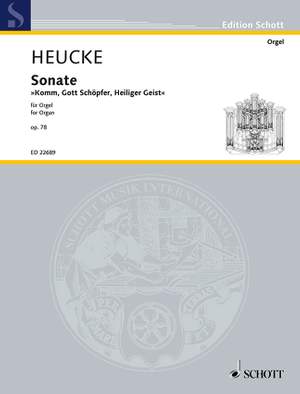 Heucke, Stefan: Sonata „Come, God Creator, Holy Spirit" op. 78