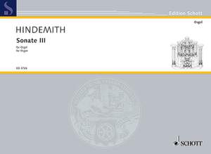 Hindemith, Paul: Sonate III
