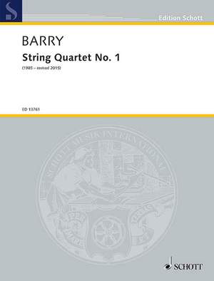 Barry, Gerald: String Quartet No. 1