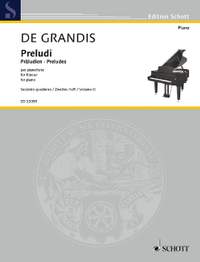 Grandis, Renato de: Preludes