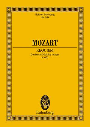 Mozart, Wolfgang Amadeus: Requiem KV 626