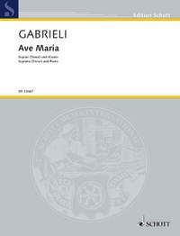 Gabrieli, Tommaso: Ave Maria