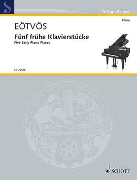 Eötvös, Péter: Five Early Piano Pieces