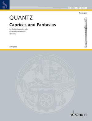 Quantz, Johann Joachim: Caprices and Fantasias