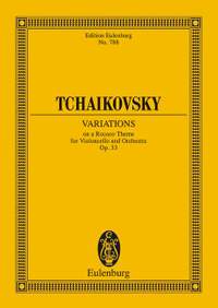 Tchaikovsky, Peter Iljitsch: Variations on a Rococo Theme op. 33