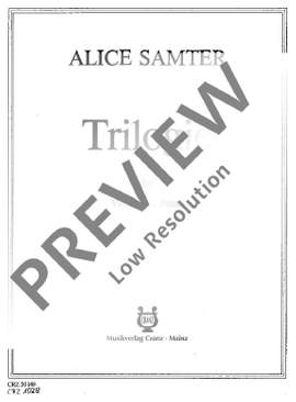 Samter, Alice: Trilogy