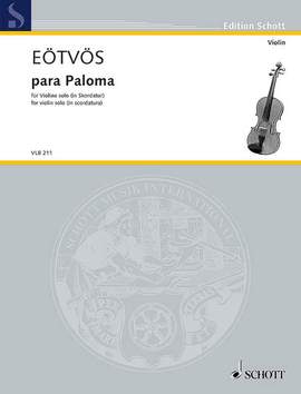 Eötvös, Péter: para Paloma