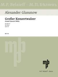 Glazunov, Alexander: Grand Concert Waltz Eb major op. 41