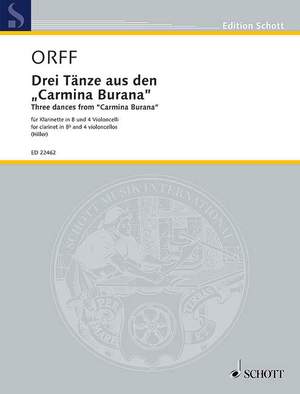 Orff, Carl: Three dances
