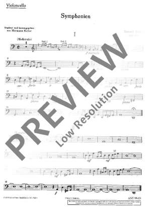 Scheidt, Samuel: 15 Symphonies