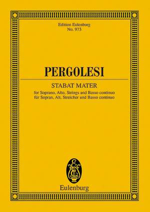 Pergolesi, Giovanni Battista: Stabat Mater